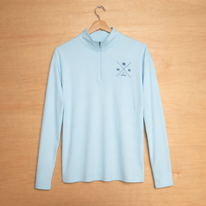 Arctic Blue Quarter Zip